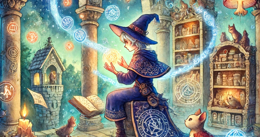 Wizard Deep Work Graphic