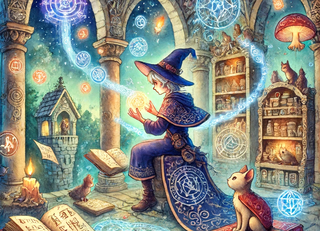 Wizard Deep Work Graphic